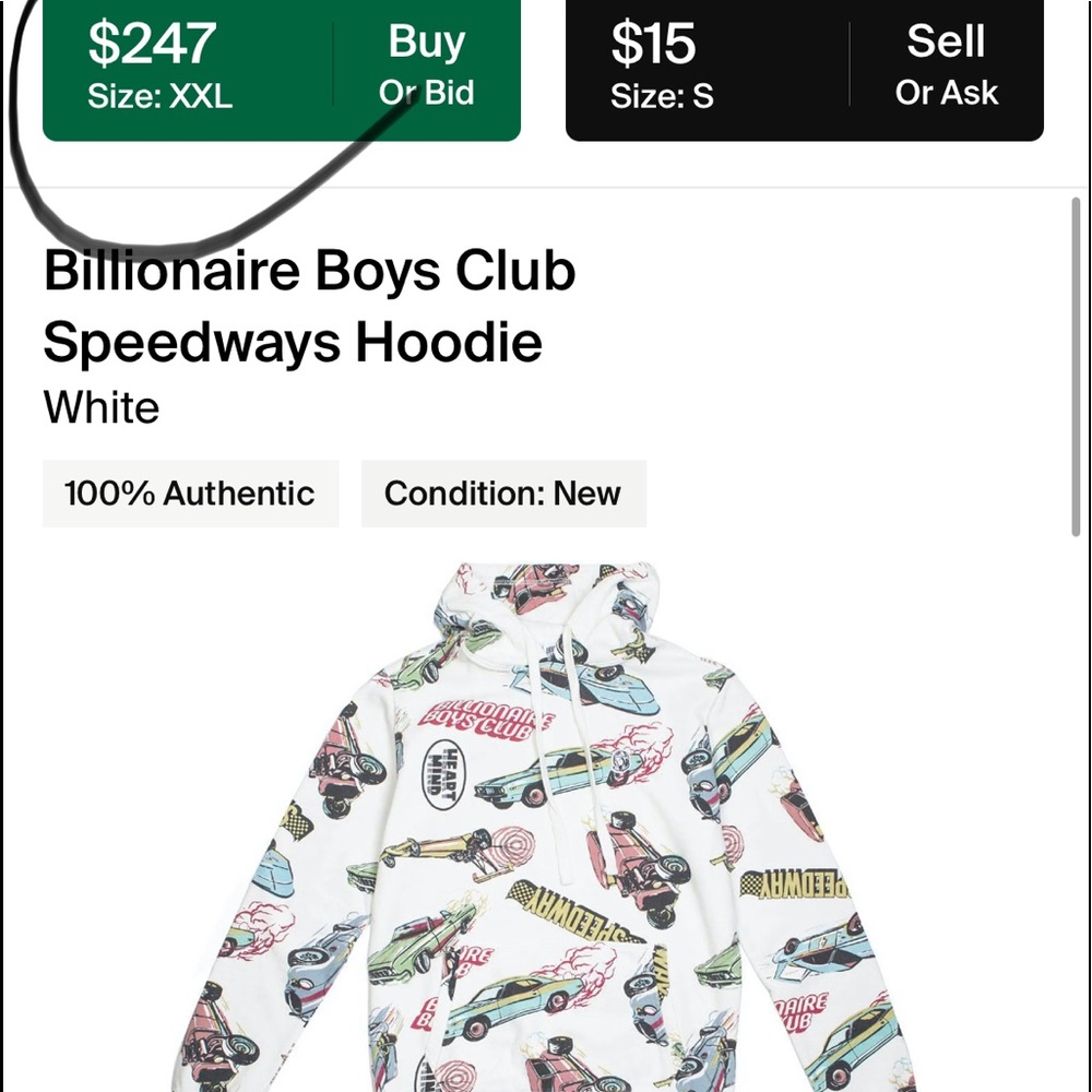 BBC speedway hoodie